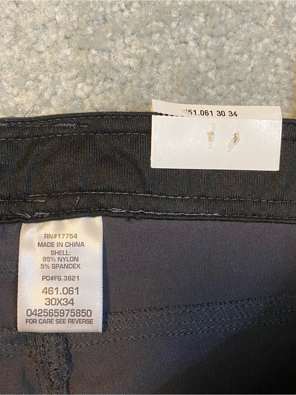Key NWT Triad Pant Work Pants Grey Womens 30x34 - Picture 6 of 9